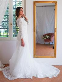 Abito da Sposa, vestito da sposa realizzato a mano