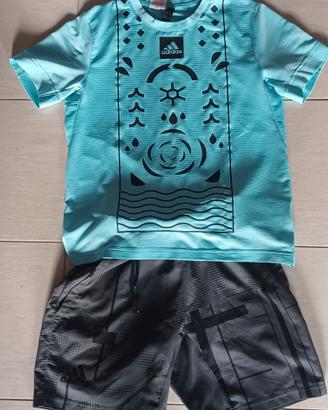 TENNIS  RAGAZZO : 2 MAGLIETTE E PANTALONCINO