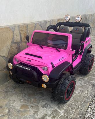 Macchina Elettrica per Bambini 2 Posti 4x4