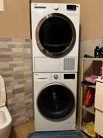 Lavatrice e asciugatrice INSIEME