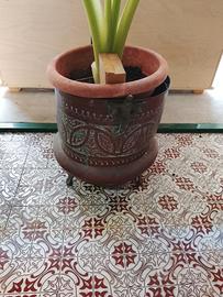 portavaso con pianta