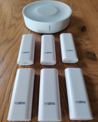 sensori Netatmo DTG01 + sirena netatmo NIS01