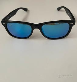 Occhiali da sole specchiati blu Junior RayBan