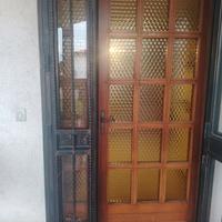 Portone ingresso in ferro battuto