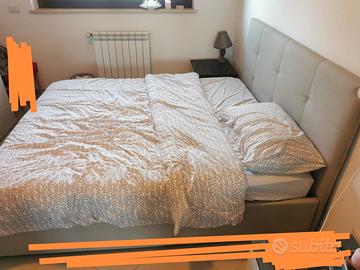 LETTO CONTENITORE E MATERASSO MONDO CONVENIENZA 
