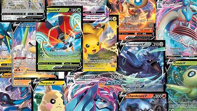 Pokémon GCC: carte rare e ultra rare GX EX V