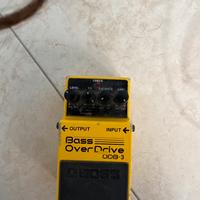 Boss o db tre overdrive per Basso