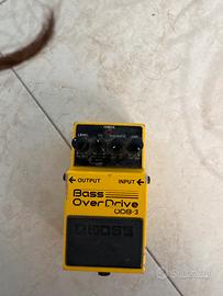 Boss o db tre overdrive per Basso