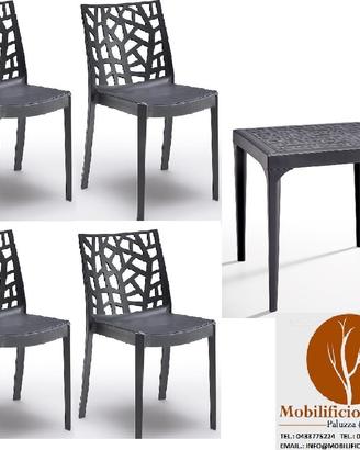 Sedie Tavoli Bar Ristorante Pub Polipropilene 0810