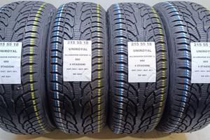4 GOMME 215 55 18 UNIROYAL 4 STAGIONI RIF4291
