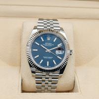 Rolex Datejust 41 126334 Blu Jubilee 2024 Full Set