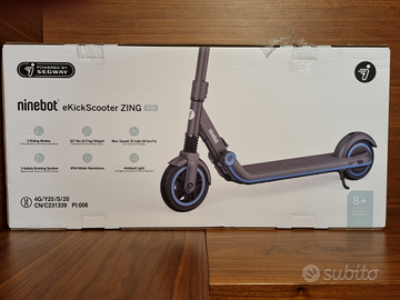 SEGWAY NINEBOT eKickScooter ZING E10
