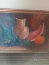 quadro olio su tela 