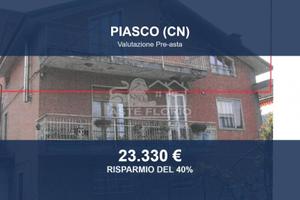 Immobile in asta di 101 m² con box auto a Piasco