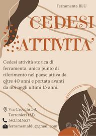 Negozio di ferramenta ben avviato