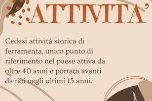 Negozio di ferramenta ben avviato