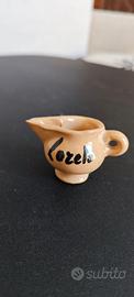 Souvenir miniatura brocca Loreto caraffa ceramica