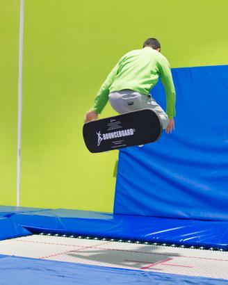 Batteria da 4 Trampolini olimpionici + Mega Airbag