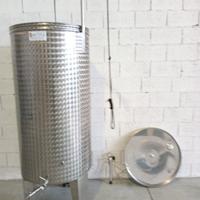 Cisterna inox vino/olio 700 litri