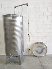 Cisterna inox vino/olio 700 litri