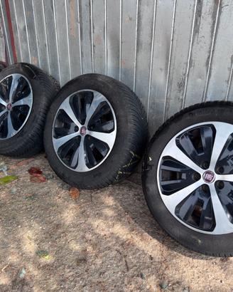 CERCHI in LEGA FIAT TIPO 16 " + GOMME 4S 90%