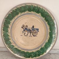 Piatto in ceramica di Caltagirone 