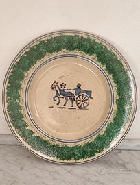 Piatto in ceramica di Caltagirone 