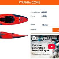 Canoa/Kayak/Surf Pyranha OZONE