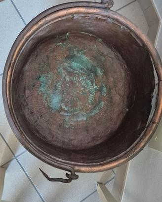 PAIOLO PER POLENTA IN RAME