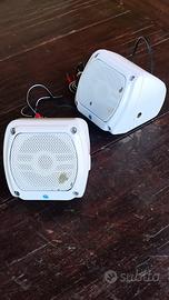 Coppia di casse/altoparlanti da barca/yacht.