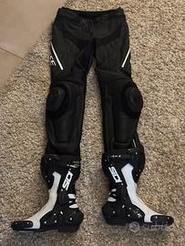 pantaloni moto alpinestar + scarponi moto sidi