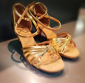 Scarpe da Ballo Oro Nuove! 