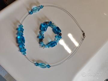 Set collana e bracciale 