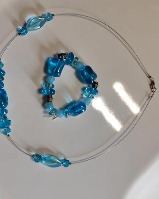 Set collana e bracciale 