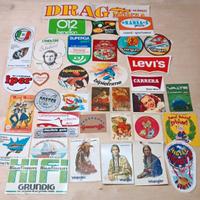 Adesivi abbigliamento vintage lotto
