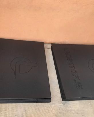 25mq pavimento in gomma Lacertosus usato homegym