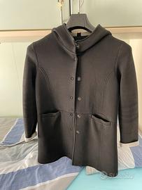 Giacca in viscosa elasticiz tg M c/capouccio nera