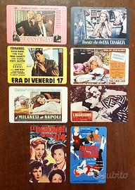 SCHEDE TELEFONICHE NUOVE "IL TELEFONO E IL CINEMA"