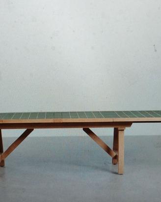 set tavolo da giardino in acacia con 8 sedie .