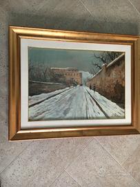 Quadro d'autore Rinaldo Paluzzi olio su tela