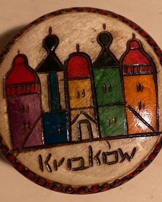 Scatolina in Legno Pirografata Kraków Cracovia