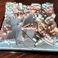 Oggetto d'arte in gesso "Genova"