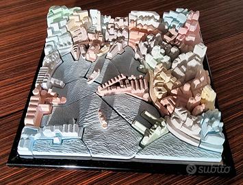 Oggetto d'arte in gesso "Genova"