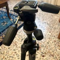 Cavalletto foto video manfrotto