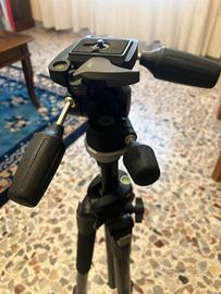 Cavalletto foto video manfrotto