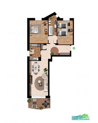 Appartamento di 97 m² con 3 locali e box auto a Ba