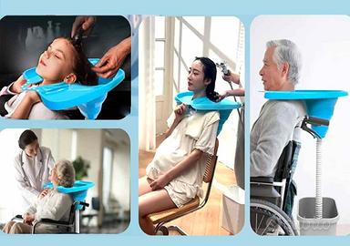 Lavatesta Portatile Per Disabili