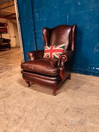 Poltrona Frau Chester Chesterfield vero cuoio Uk