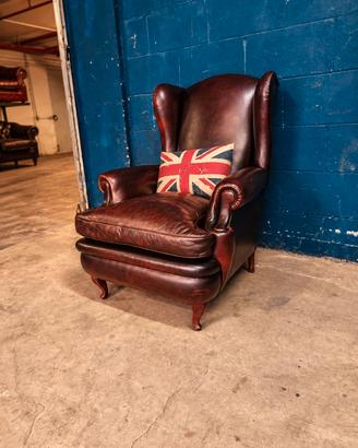 Poltrona Frau Chester Chesterfield vero cuoio Uk