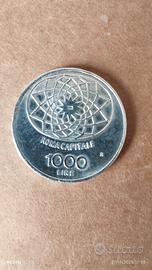 1000 lire argento 